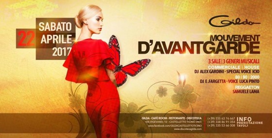 Discoteca Gilda • Sabato 22 Aprile 2017