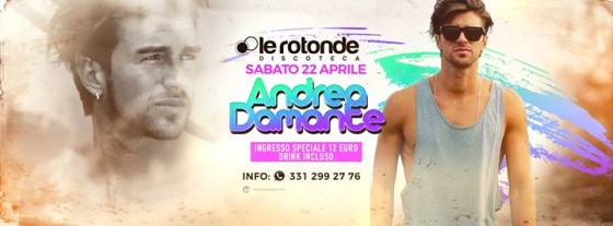 Andrea Damante • Discoteca Le Rotonde (Pv) • Sab 22.04