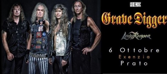 Grave Digger in concerto all’Exenzia Rock Club