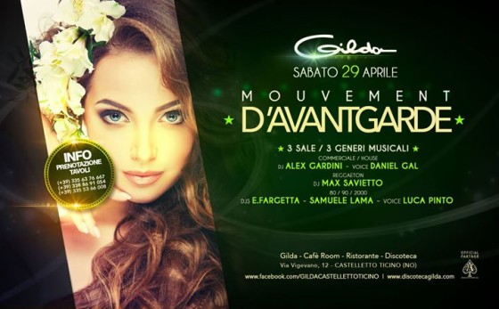 Discoteca Gilda • Sabato 29 Aprile 2017