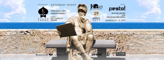 Saturday 29/04/2017 at Jko Evò – Black Latina & Fiesta