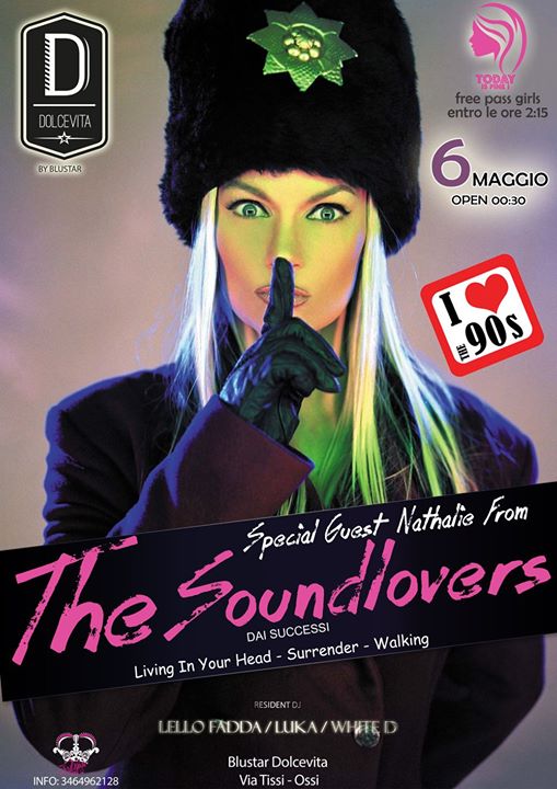 6 Maggio – Special Guest Nathalie from The Soundlovers – Blustar