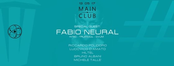 Warehouse pres. MAIN CLUB – Special Guest Fabio Neural