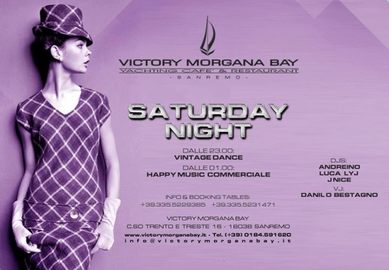Sabato 13/05 – Victory Morgana Bay