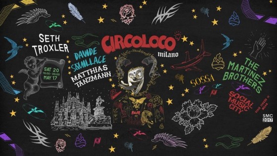 Sabato 20 maggio Circoloco Milano al Social Music City