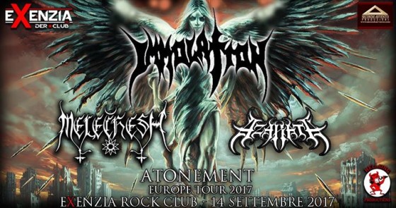 Immolation / Melechesh / Azarath – Atonement Europe Tour 2017