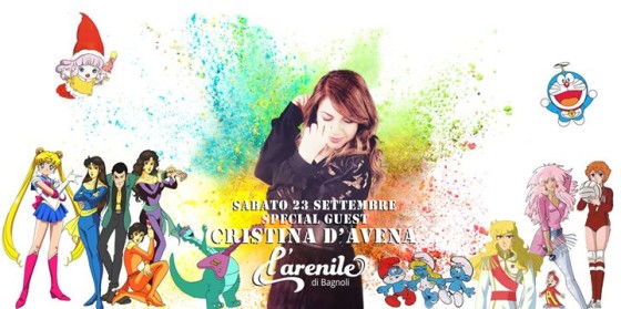 Cristina D’Avena live – Arenile