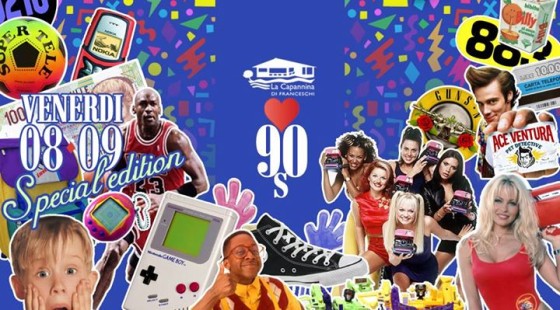 La Capannina Love 90’s – Buffet di Fine Stagione