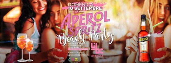 Aperol Spritrz Beach Party