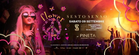 Flower Chic • Sesto Senso • Sabato 9 Settembre 2017