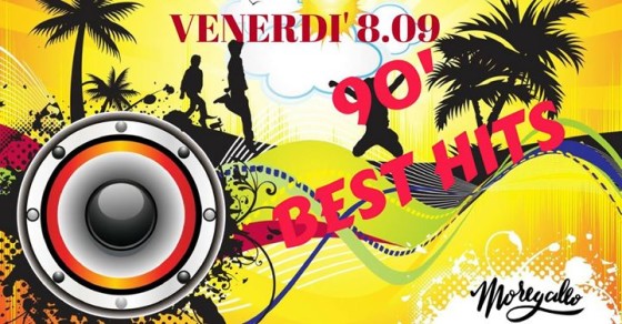 Moregallo Venerdi 08 Settembre PARTY 90