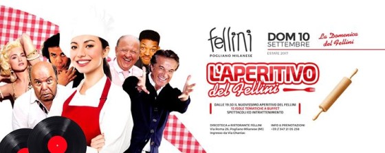Dom 10.09 – L’aperitivo del Fellini