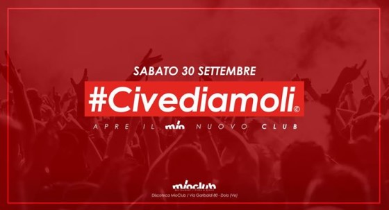 APRE IL MIO nuovo CLUB – Sabato 30.09 #civediamoli