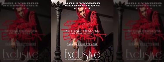Sfera Ebbasta Special guest 23.09.17