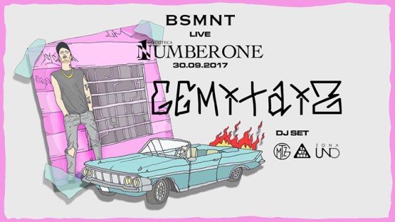 Basement live x NumberOne – Gemitaiz – 30.09.17 #bsmnt