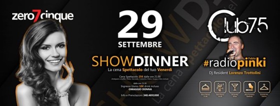 29.09 ✮ reStart ✮ Fabio Pinki – Trottolini ✮ Club75