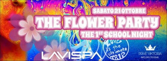 1º School Night *Flower Party*