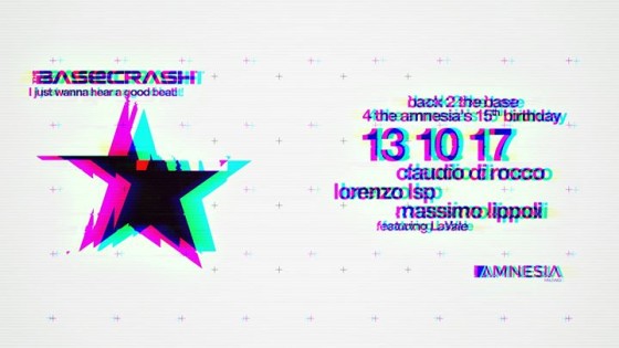 TheBaseCrash back to the base at Amnesia milano