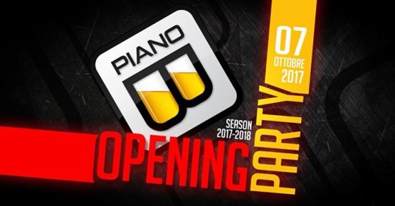 Sabato 07 Ottobre 2017 – It’s Time to PIANO B