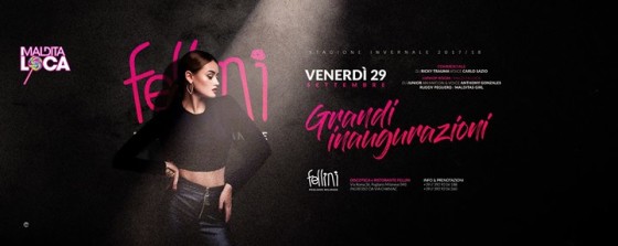 Venerdi Notte – Le Grandi Inaugurazioni WS 2017/18