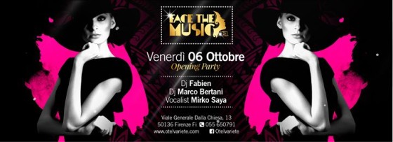 Face the music – Otel Opening Party