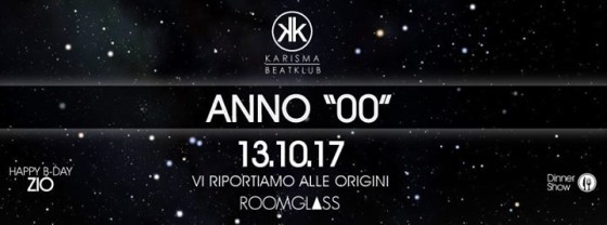 Anno “00” 13.10.17 Karisma Beat Klub