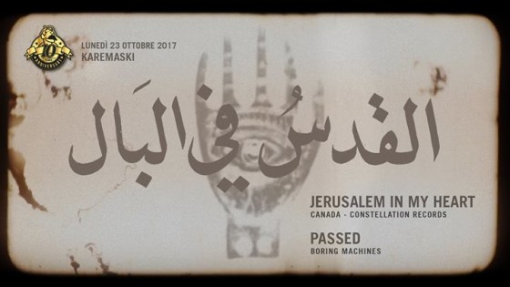 Jerusalem In My Heart + Passed • live at Karemaski