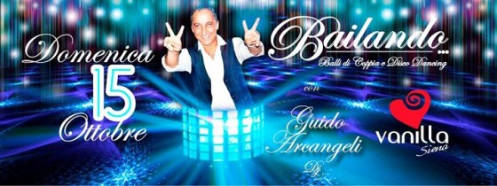 Domenica 15 Ottobre – Inaugurazione Bailando