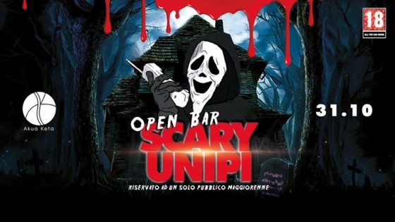 31.10 SCARY UNIPI • OPEN BAR • Halloween Party • Akua Keta Club