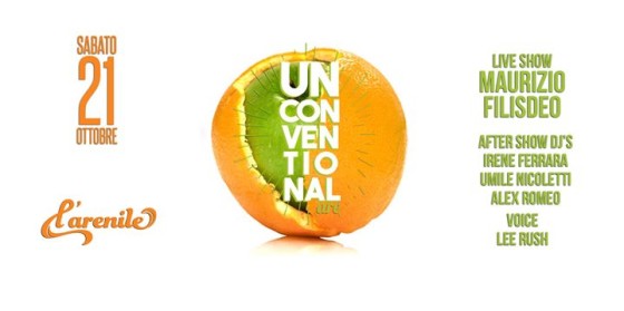 Arenile Unconventional live – Maurizio Filisdeo