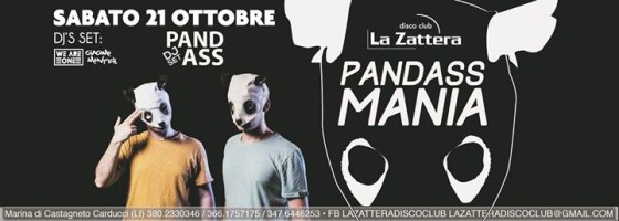 Sabato 21 Ottobre – Pandass Mania