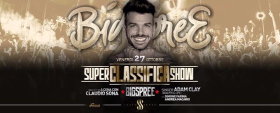 27.10 Super Classifica Show @Sesto Senso