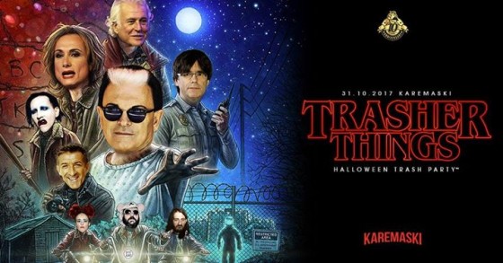 TRASH PARTY ★ Trasher Things ★ Halloween 31.10.2017