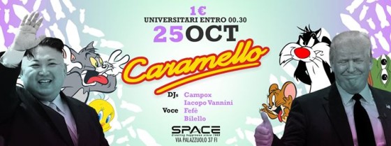 25/10/17 • Caramello • Upload Party • Space Club