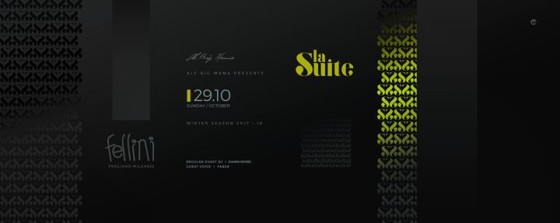 La Suite • Domenica 29 Ottobre • 1 Piano Fellini