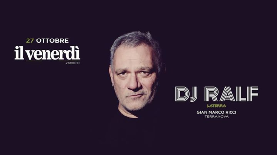Dj Ralf a Teatro