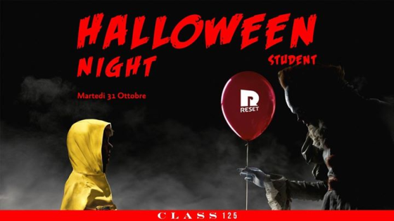 Halloween student Night | RESET – Class 125 – Mar 31 Ott