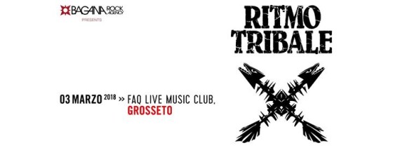 Ritmo Tribale @FAQ, Grosseto – Sab 03/03