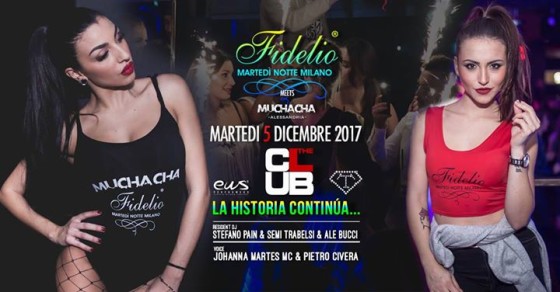 Fidelio meets Muchacha Party | The Club Milano – 5.12.2017