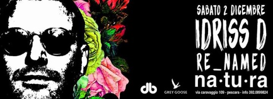 Sabato 2 dicembre • Idriss D • Natura Club