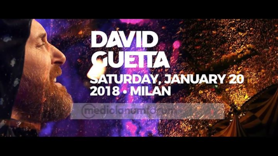 David Guetta • European Arena Tour 2018 • Mediolanum • Milano