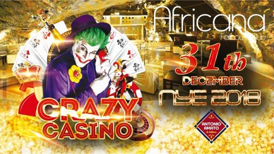 Crazy Casino –Capodanno 2018 – Africana Famous Club