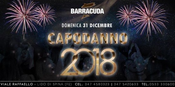 Capodanno 2018 at Barracuda Club 31/12/2017