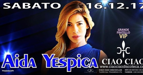 Aida Yespica “GF Vip Party” – Ciao Ciao Club – Tuoro S.T. (Pg)