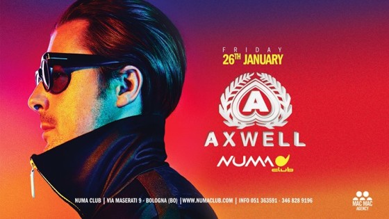 Axwell LIVE at NUMAclub