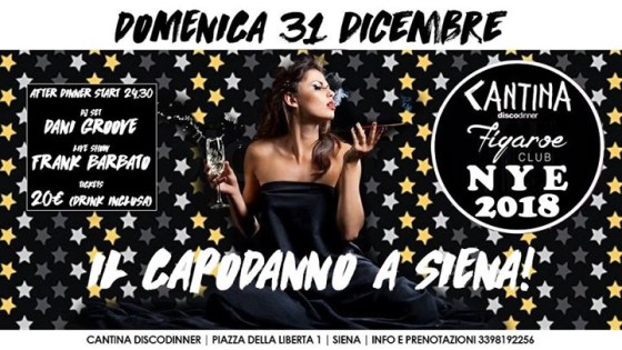 ★ New Year’s EVE 2018 ★ Cantina Discodinner & Figaroe ★