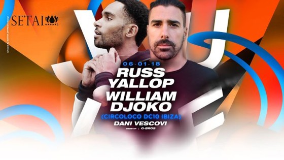 JUICE, FLUID pres. RUSS YALLOP + WILLIAM DJOKO (Circoloco Dc10)