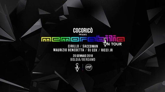 Memorabilia Cocoricò goes to Bolgia