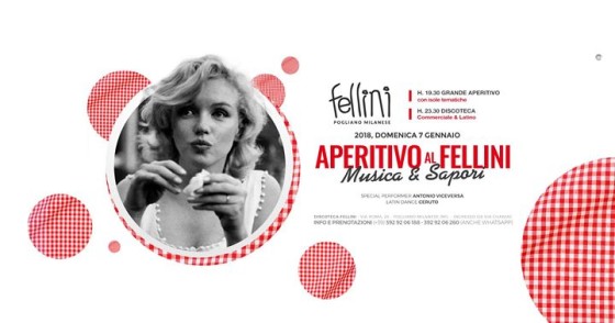 L’Aperitivo del Fellini • Dom 07.01 • Discoteca Fellini