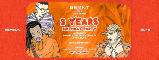 Basement 3YRS BIRTHDAY-Mambolosco.EdoFendy.GianniBismark #bsmnt